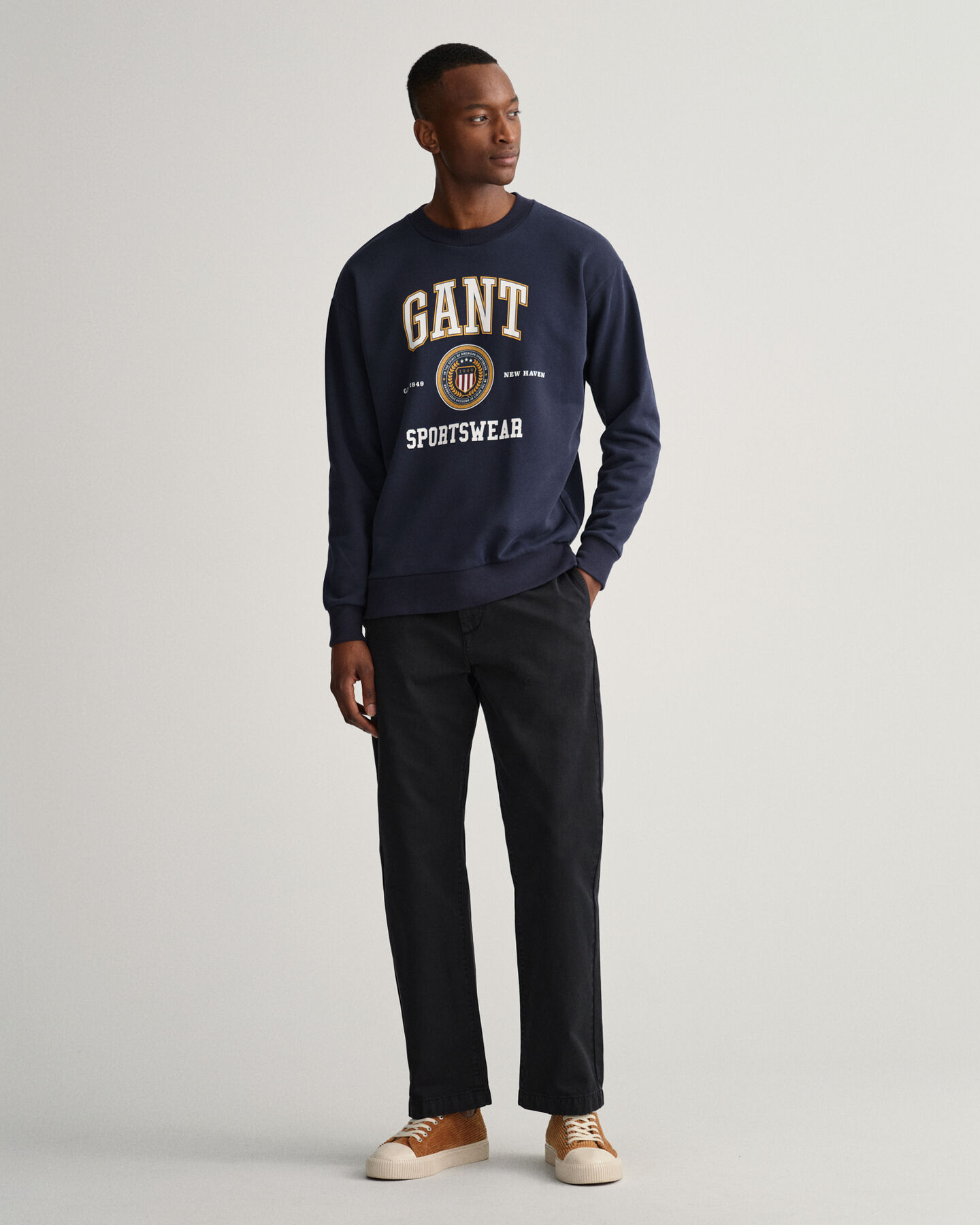 Felpa girocollo Crest Shield