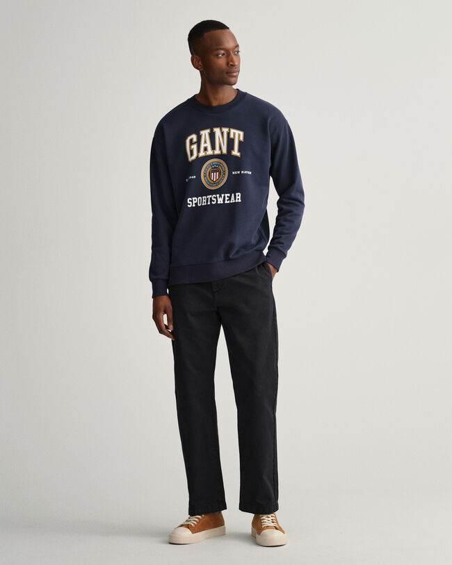 Felpa girocollo Crest Shield