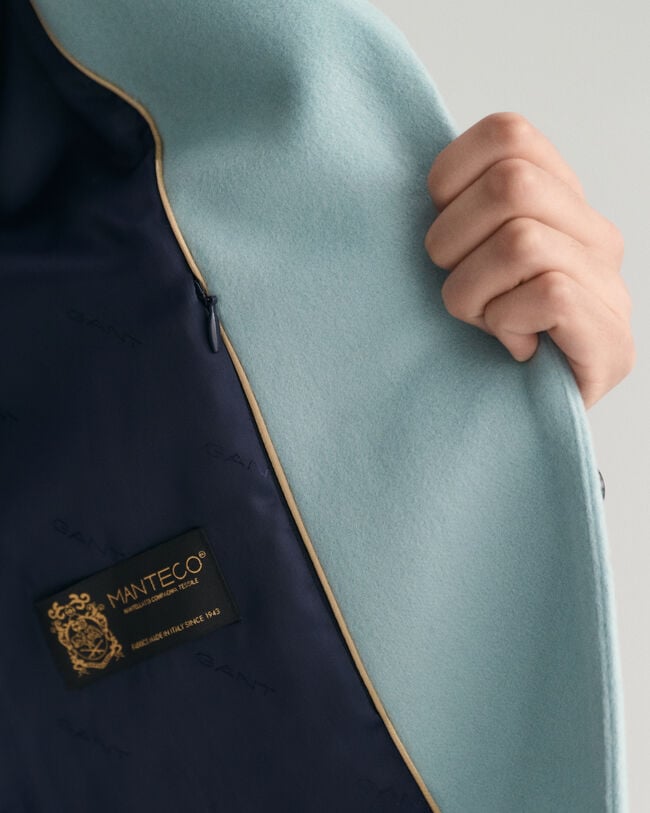 Cappotto sartoriale in misto lana