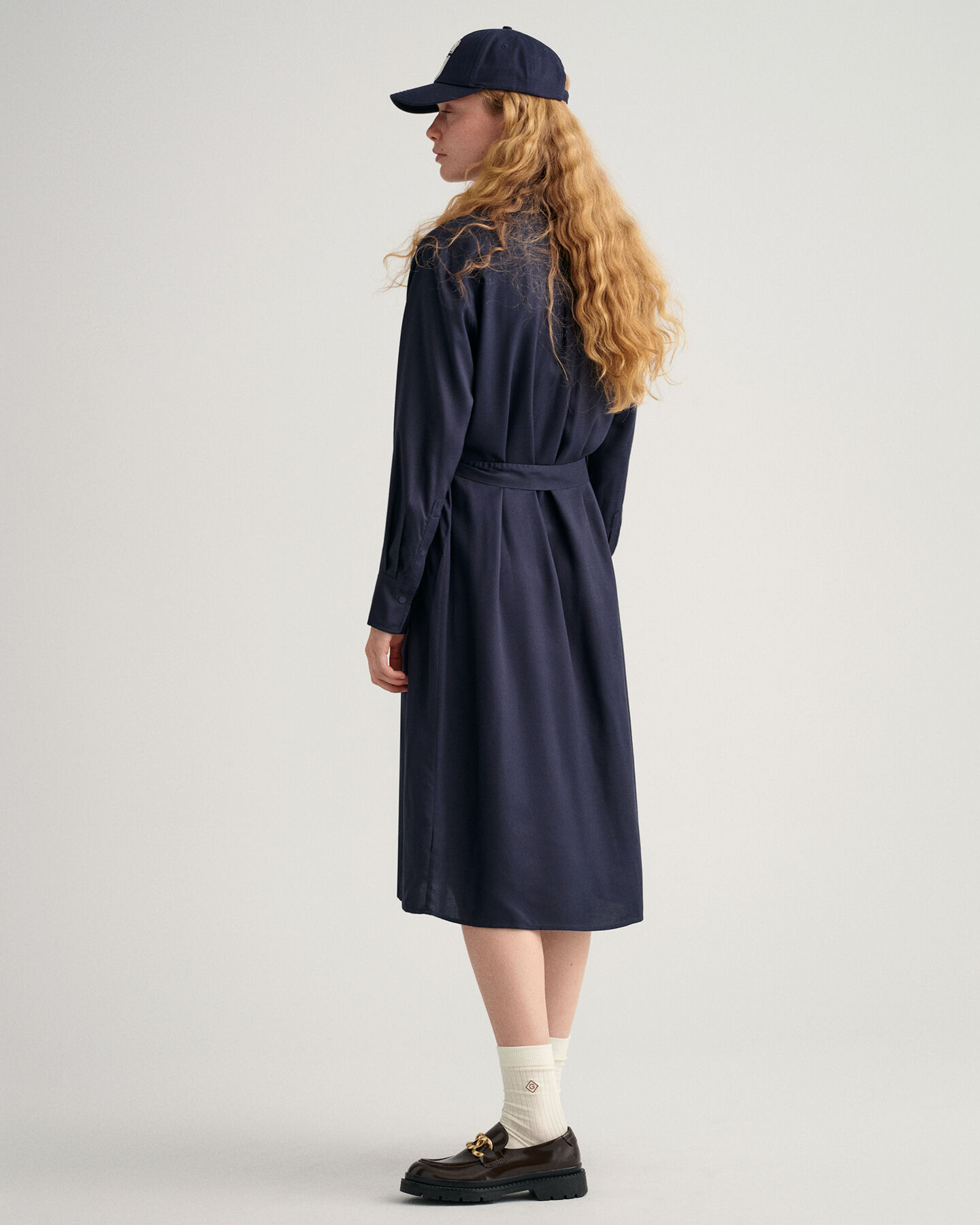 Abito chemisier con linea ad A