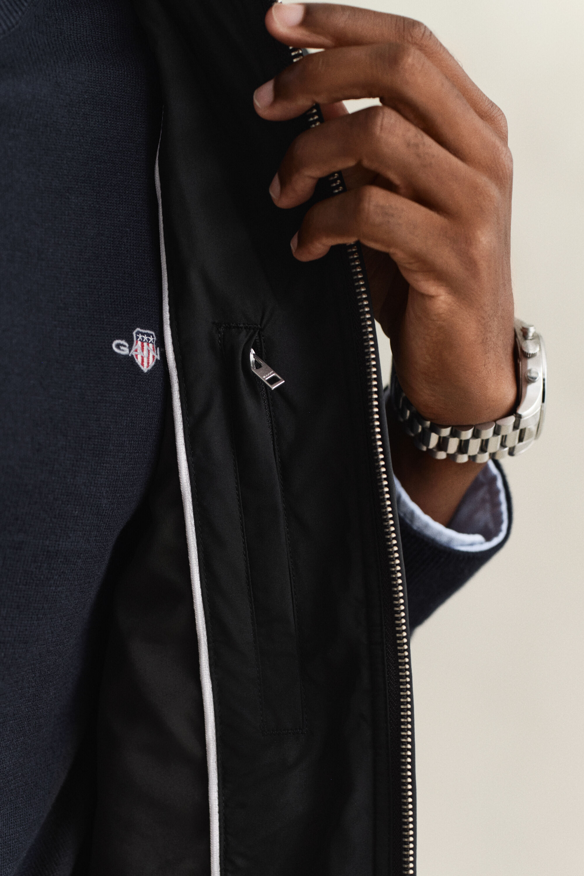 Piumino smanicato trapuntato Windcheater