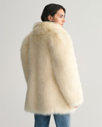 Cappotto in pelliccia sintetica