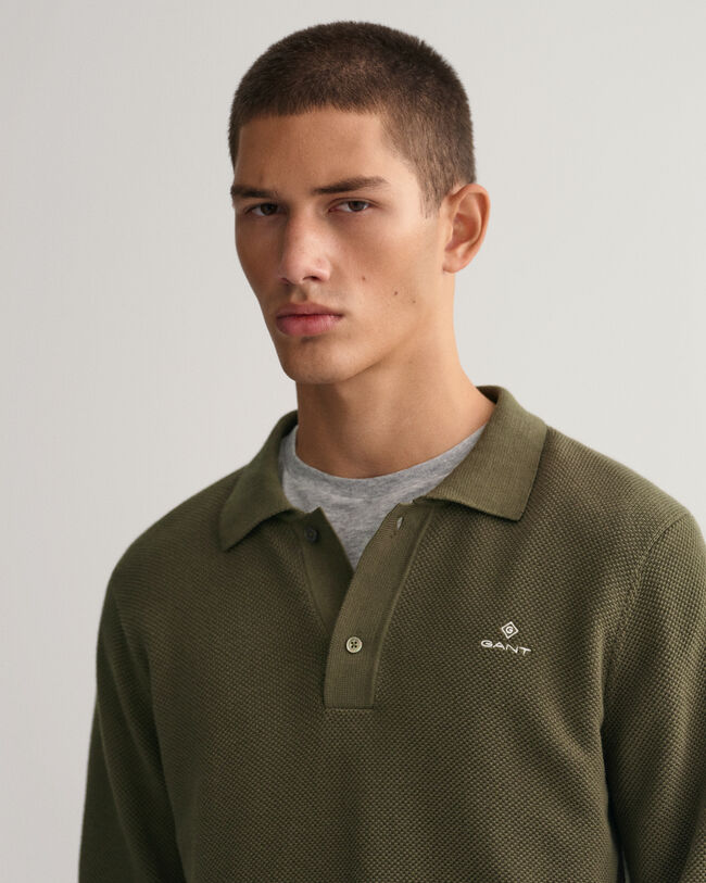 Polo in piqu&eacute; di cotone