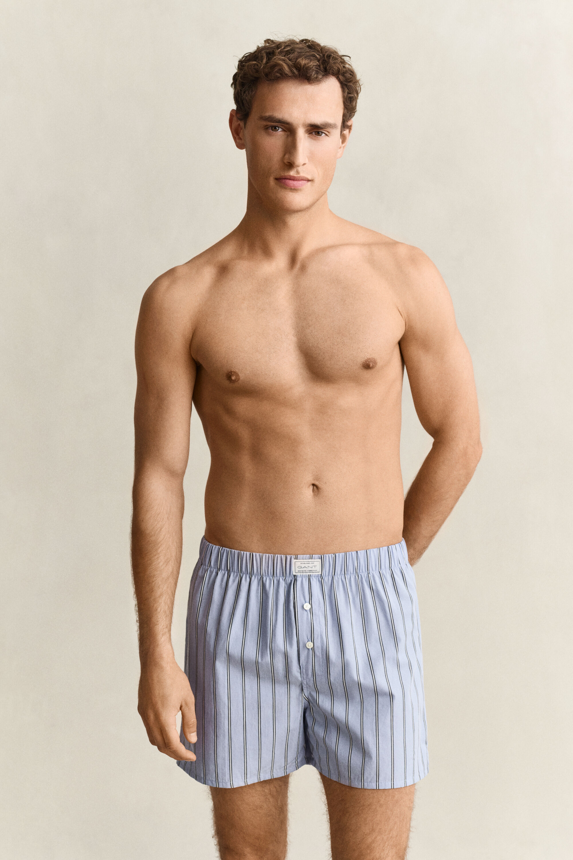 Confezione da 2 paia di boxer a righe