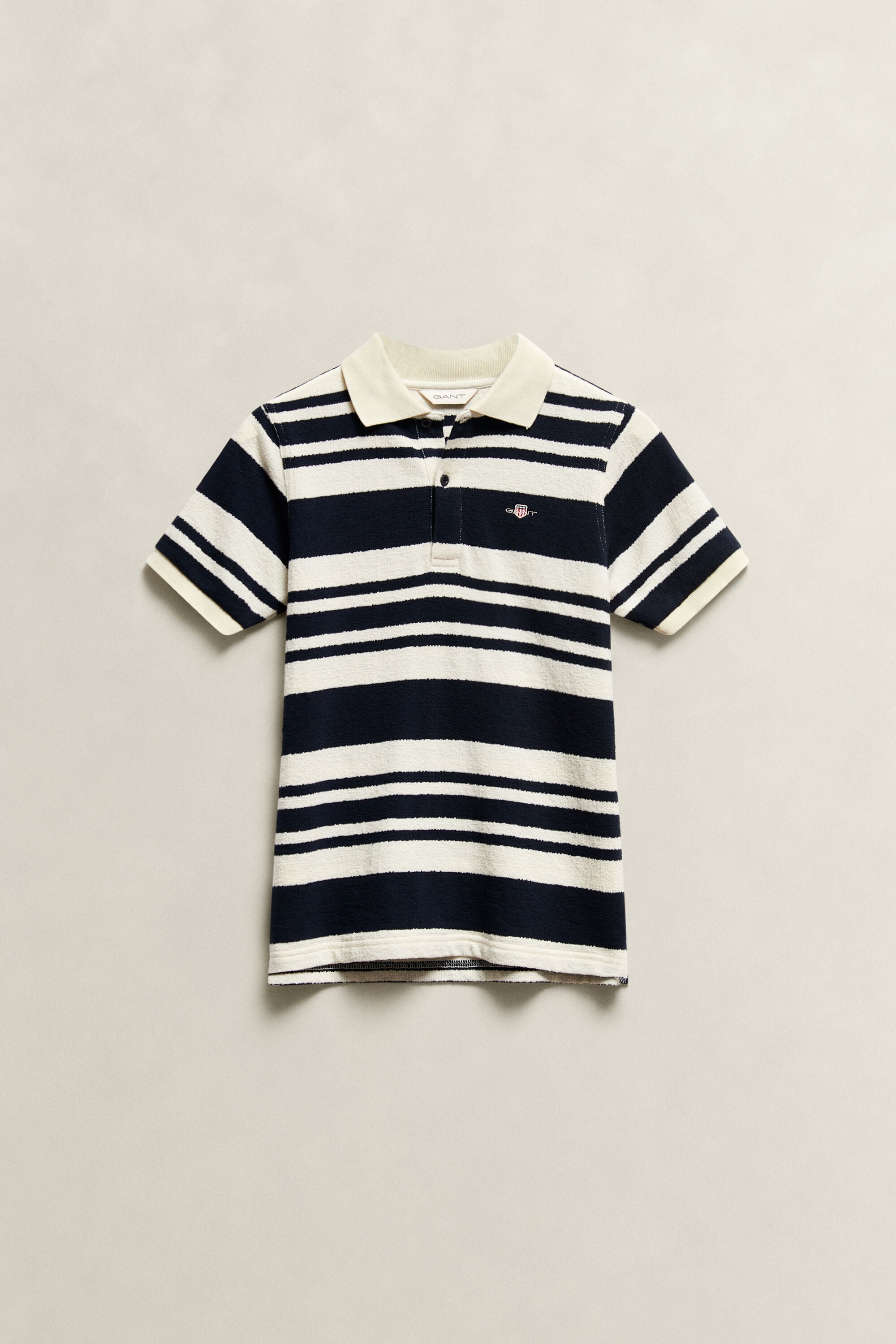 Teen Boys Striped Polo Shirt