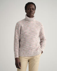 Maglia dolcevita multicolore