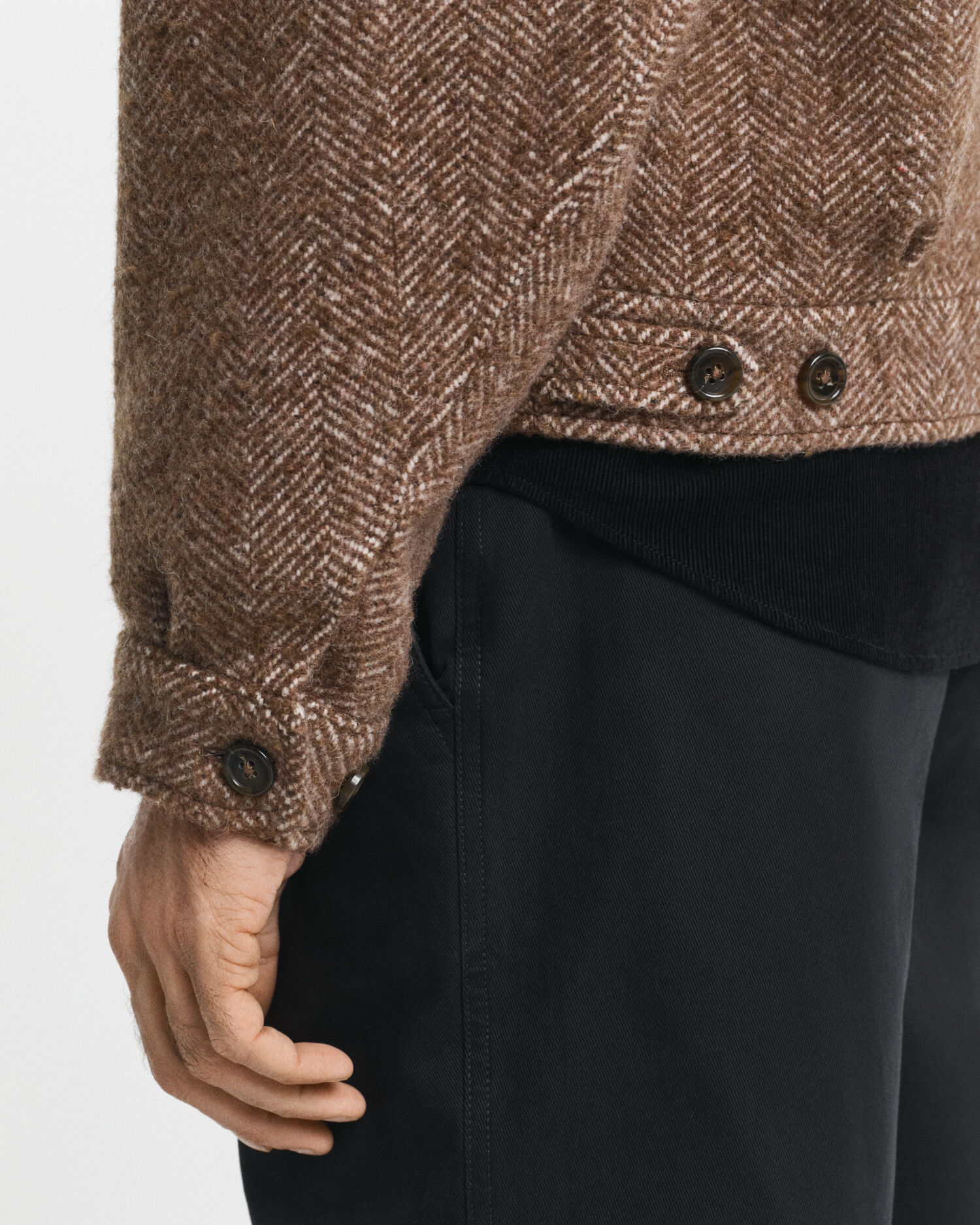 Giacca Harrington in lana