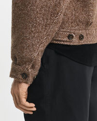 Giacca Harrington in lana