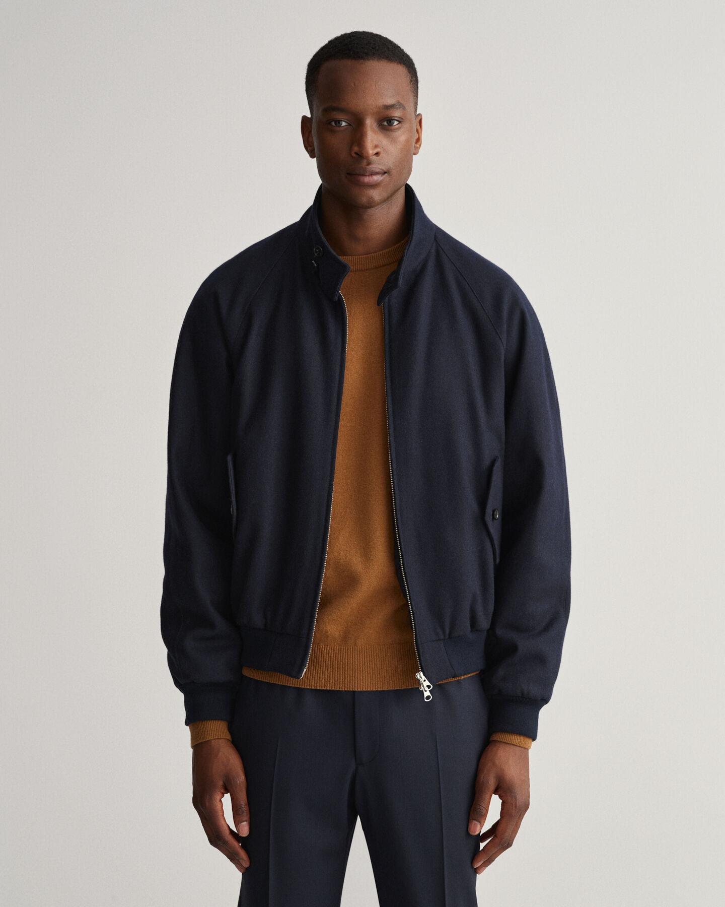 Giacca Harrington in lana