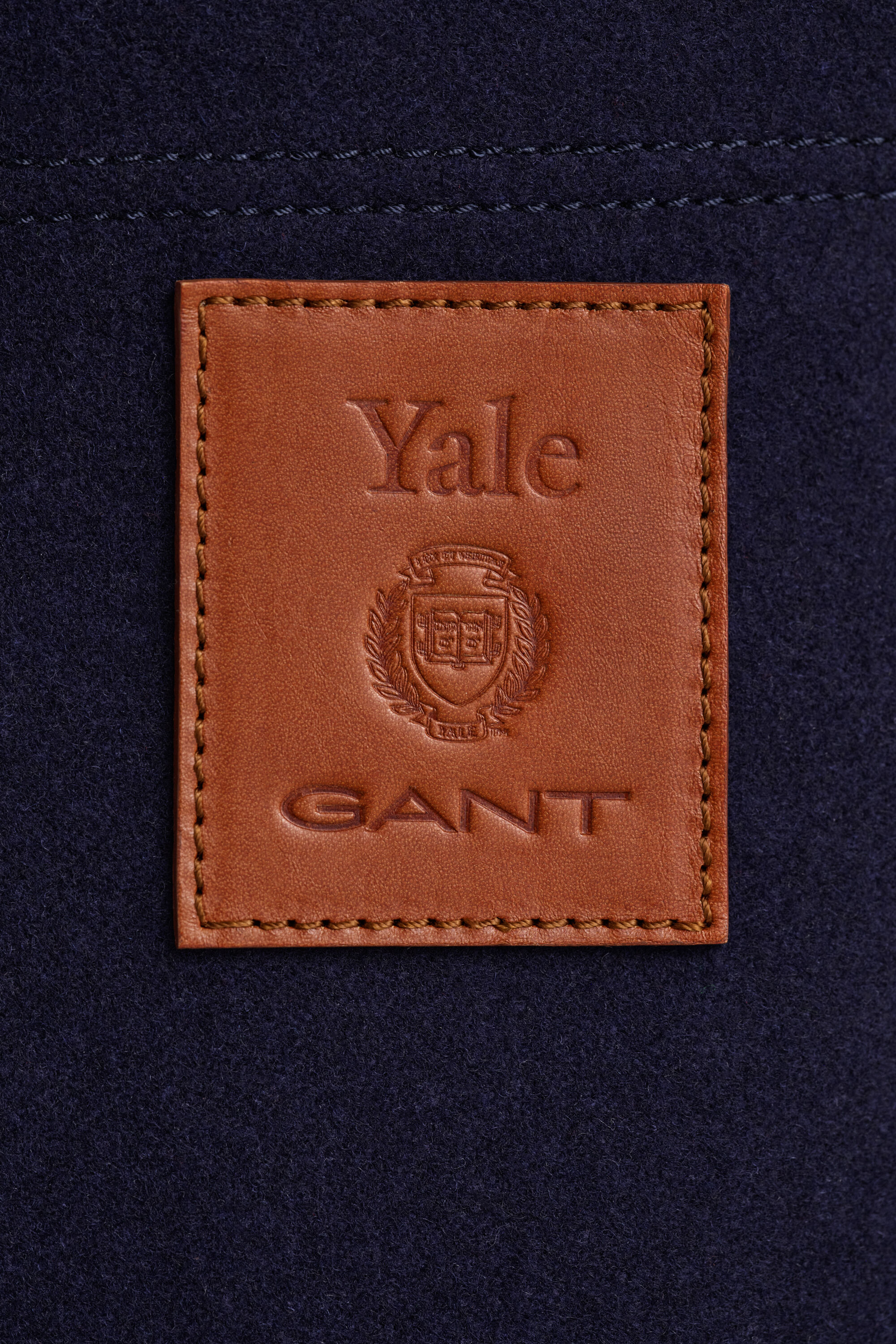 Borsa tote Gant x Yale in cotone melton