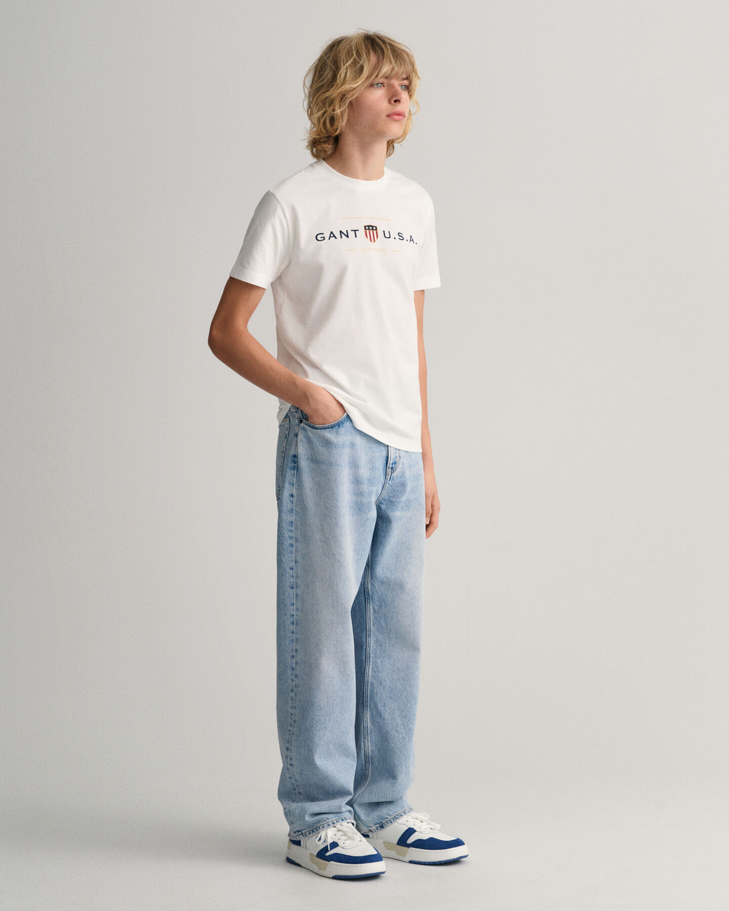 T-shirt Banner Shield teens