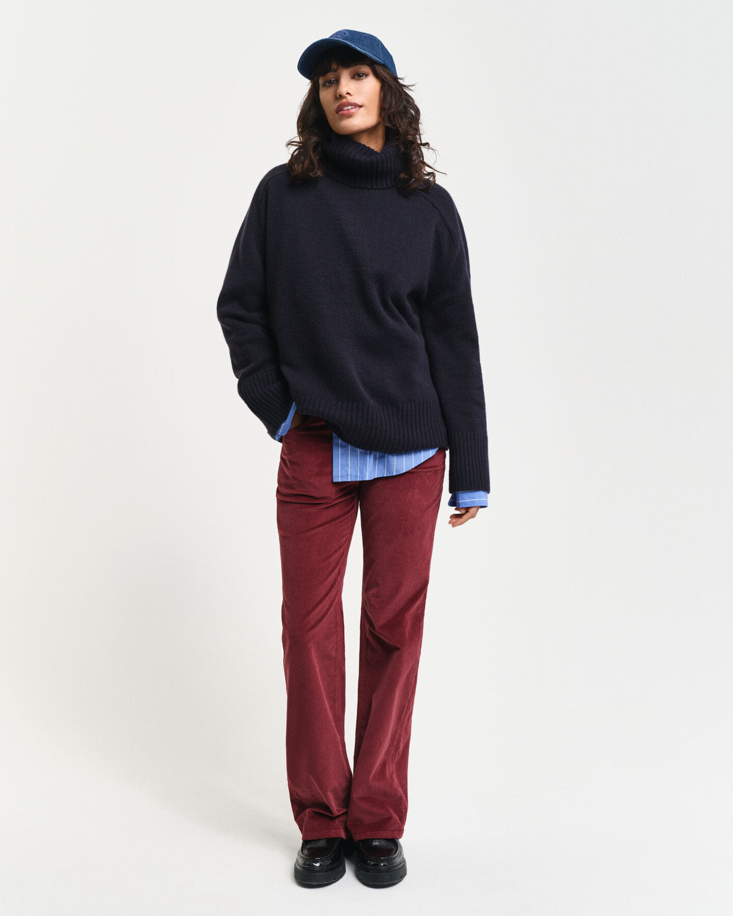 Maglia a collo alto in cashmere