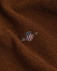 Maglia con scollo a V in finissima lana d’agnello