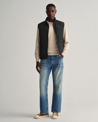 Piumino smanicato trapuntato Windcheater