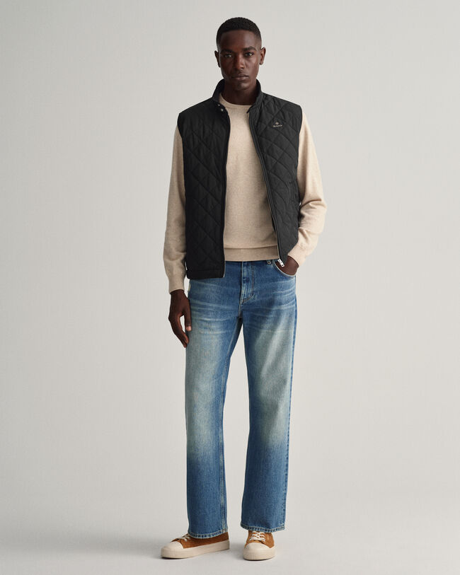 Piumino smanicato trapuntato Windcheater