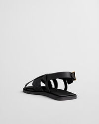 Sandali Sunlaz in pelle intrecciata