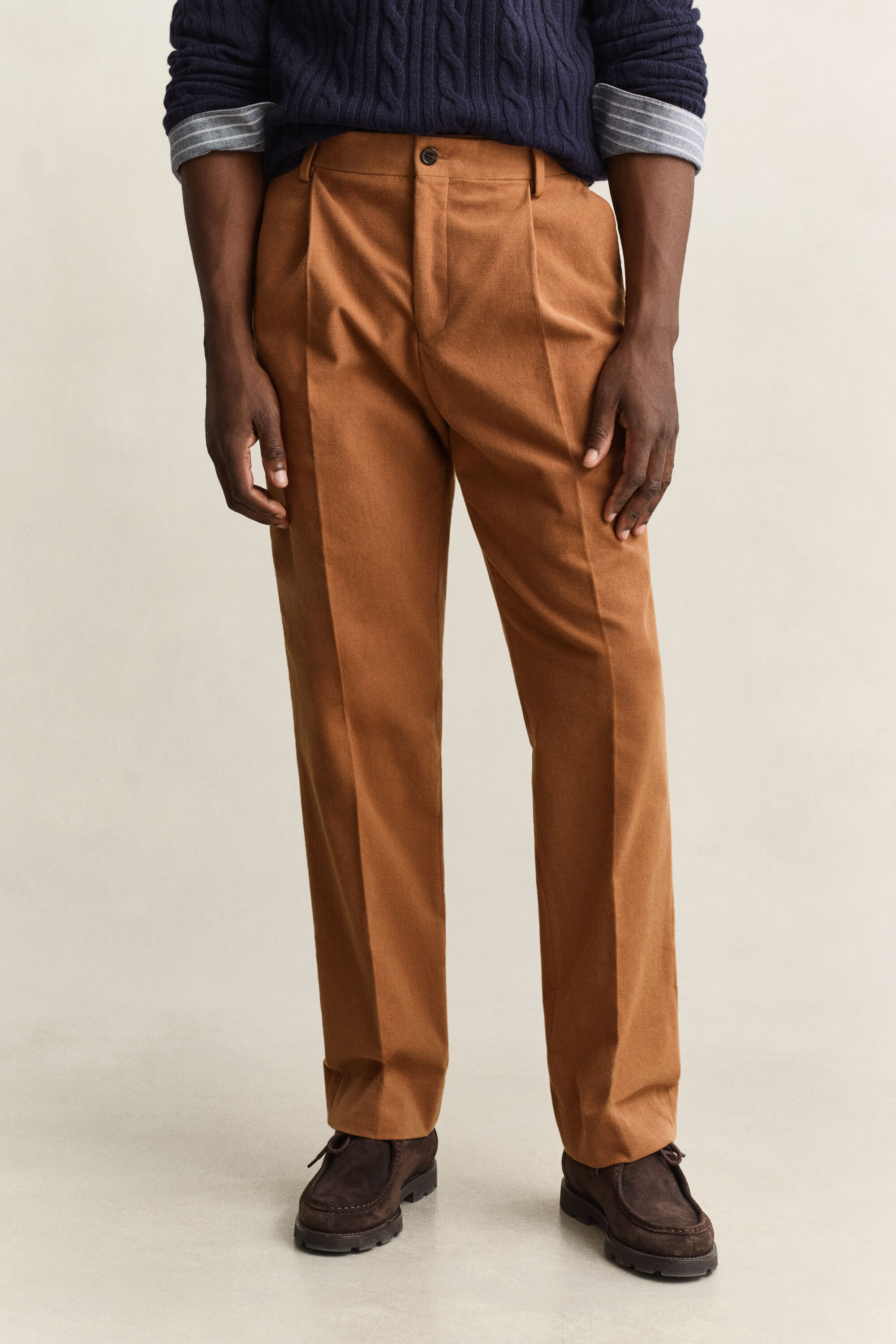 Pantaloni da abito in moleskin