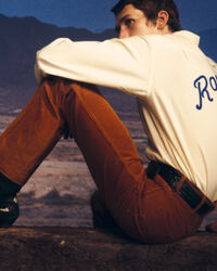 Jeans Bootcut Wrangler x GANT in velluto a coste