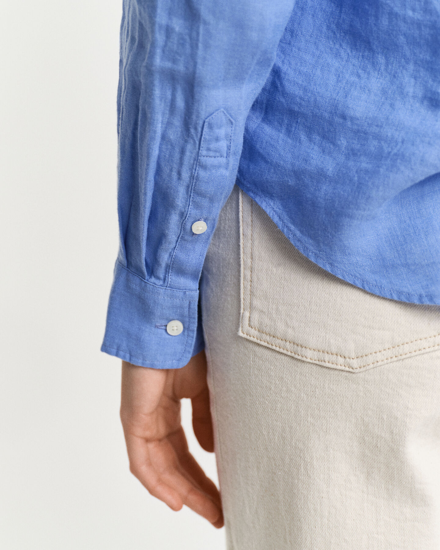 Camicia di lino regular fit