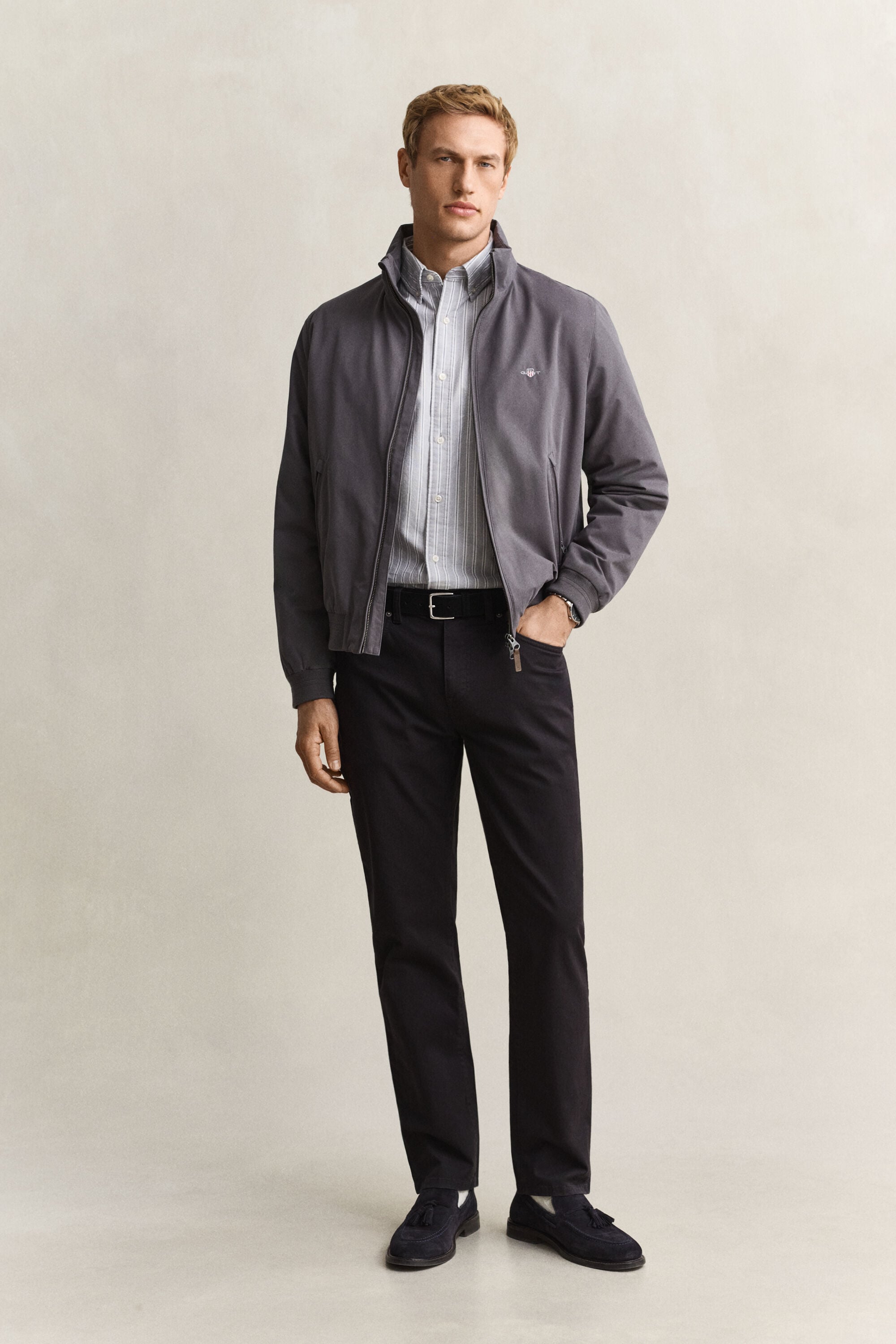 Camicia Oxford classica a righe