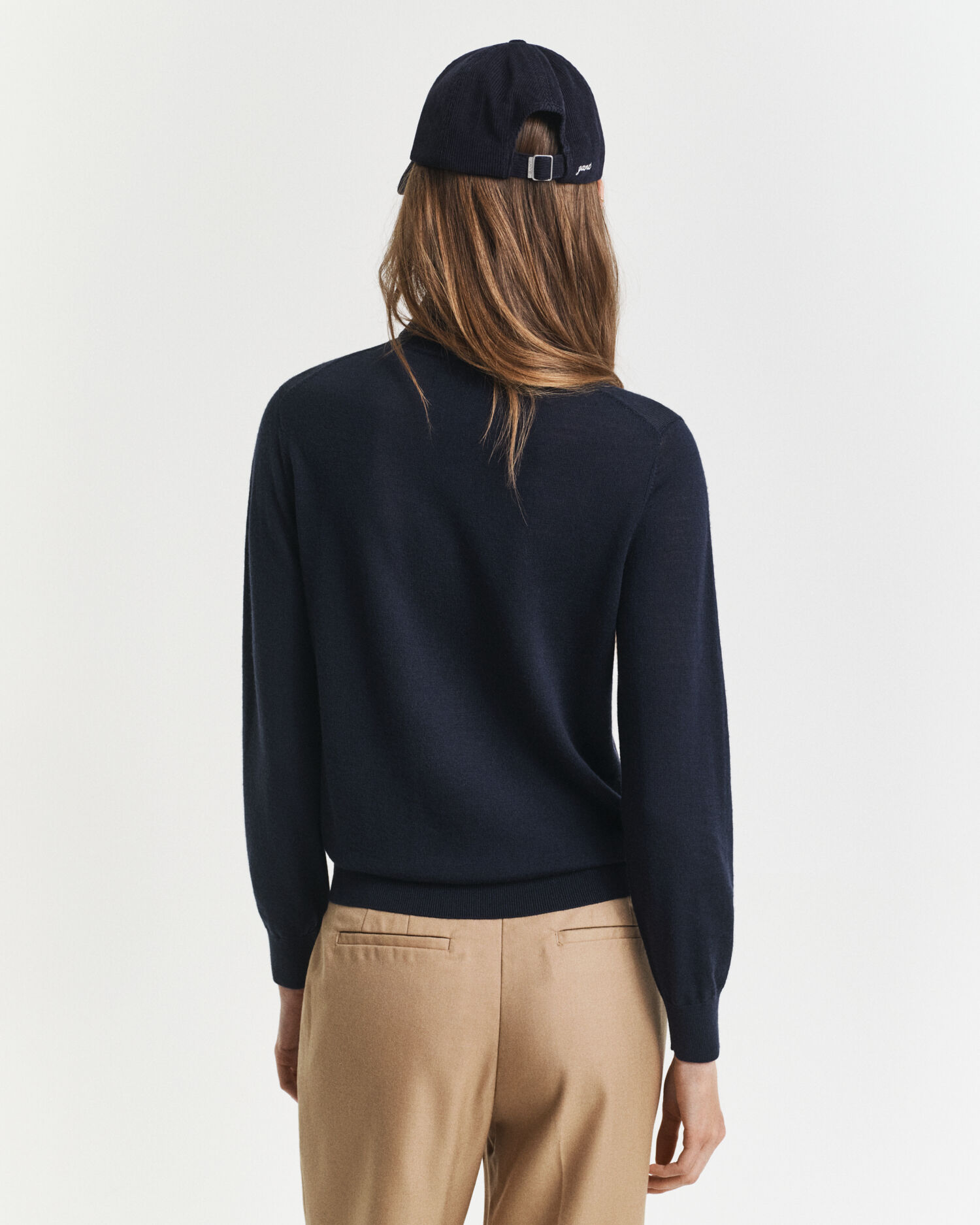 Maglia a collo alto in finissima lana merino