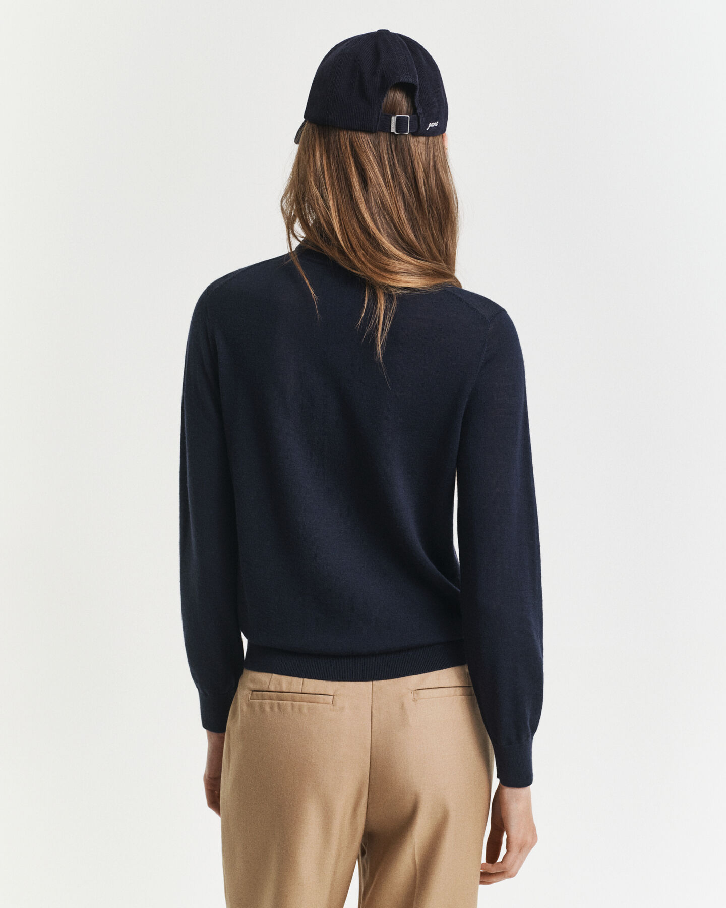 Maglia a collo alto in finissima lana merino