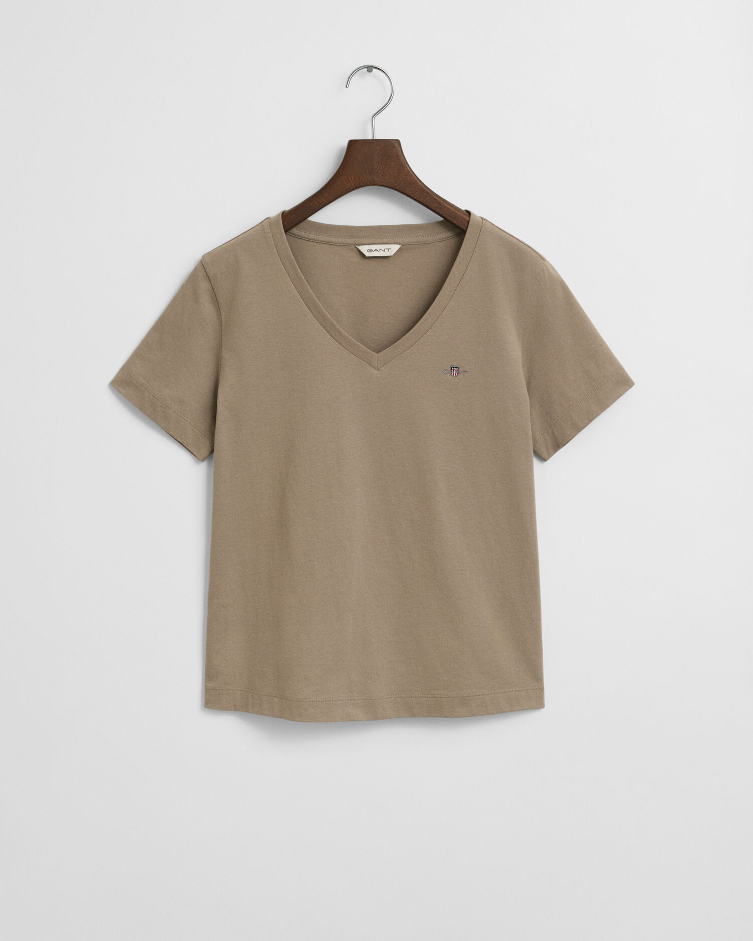 T-shirt Shield con scollo a V