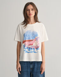 T-shirt con stampa Scenery Print