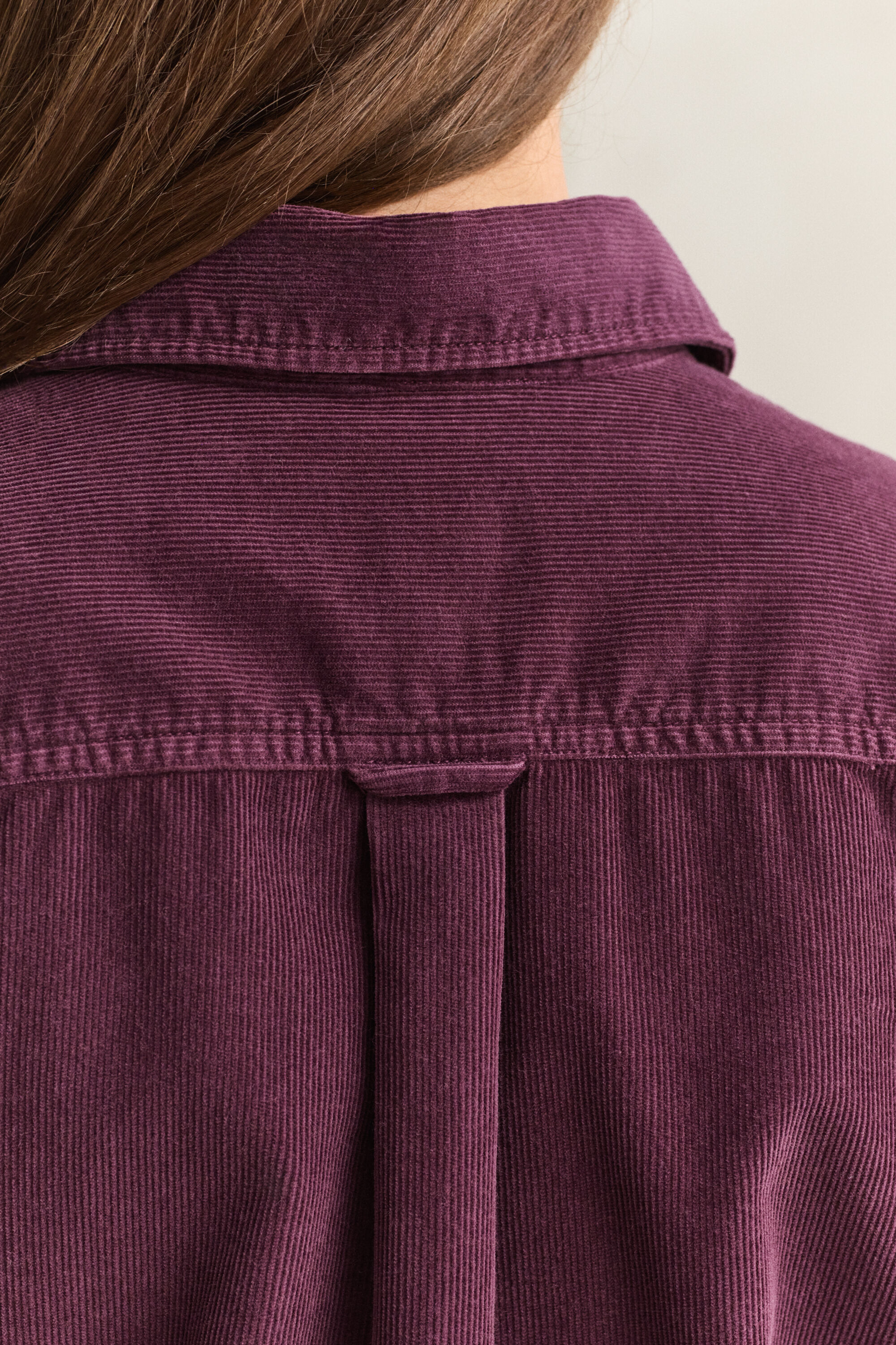 Camicia in velluto a coste regular