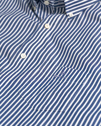 Camicia in broadcloth a righe regular fit