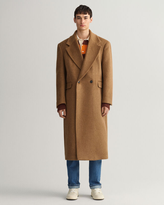 Cappotto in lana oversize