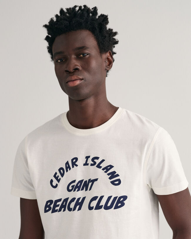 T-shirt con grafica Cedar