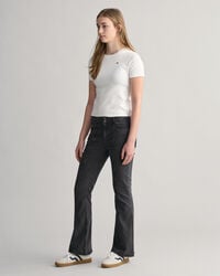 T-shirt a righe Shield Teen Girls