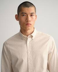 Camicia Oxford Paisley slim fit