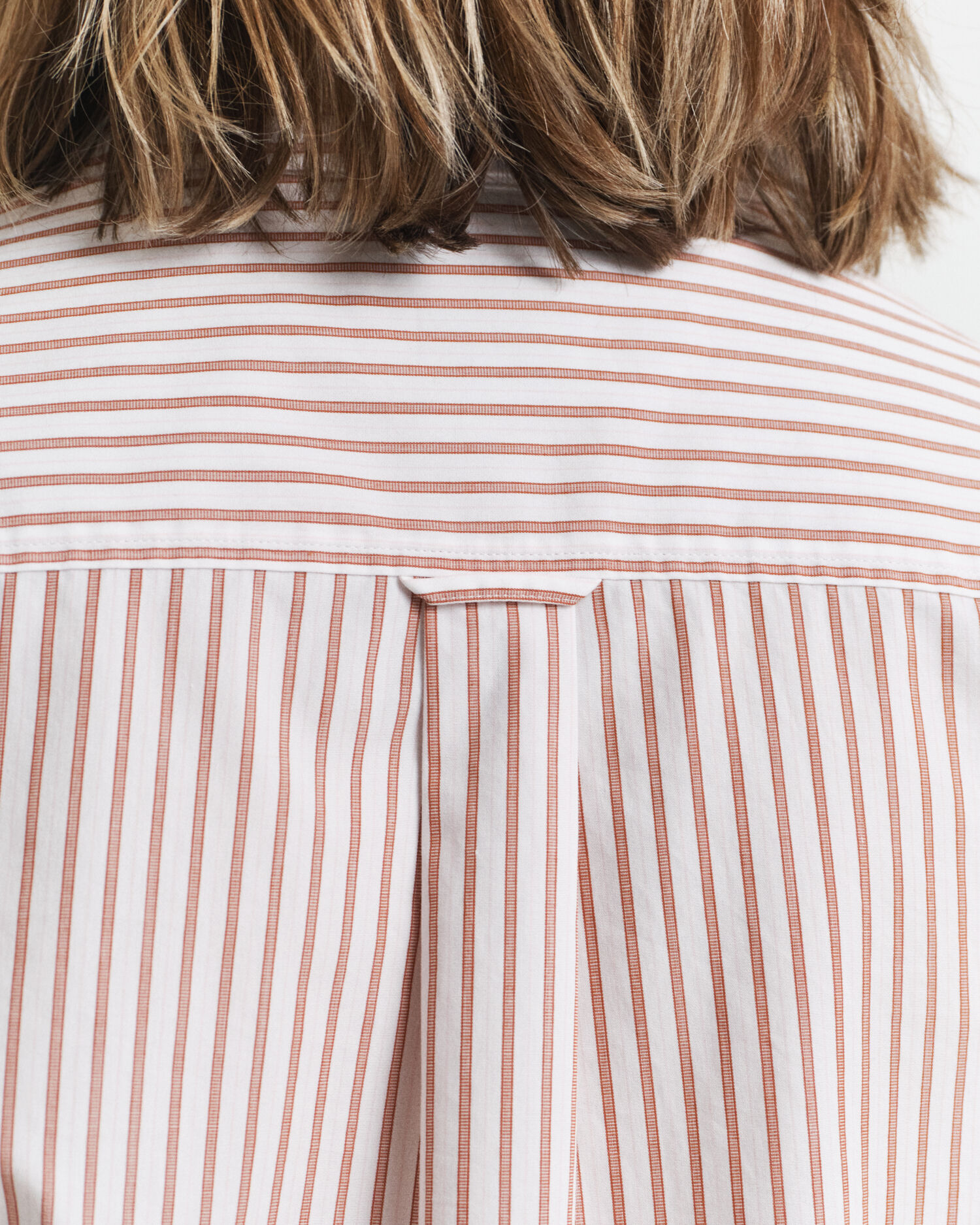 Camicia classica a righe in popeline regular fit