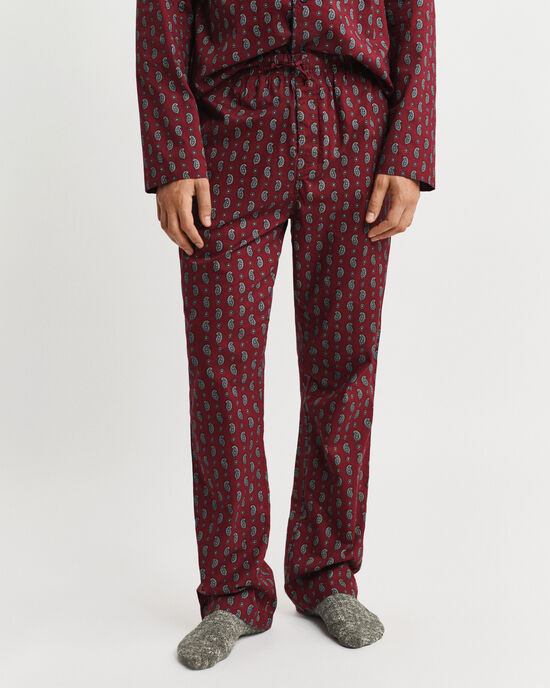 Confezione regalo di pigiama con stampa motivo cachemire