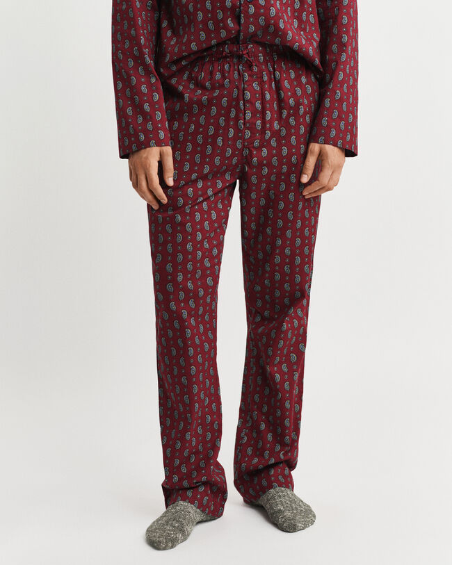 Confezione regalo di pigiama con stampa motivo cachemire