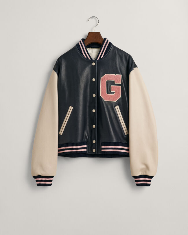 GANT Varsity Jacket in pelle
