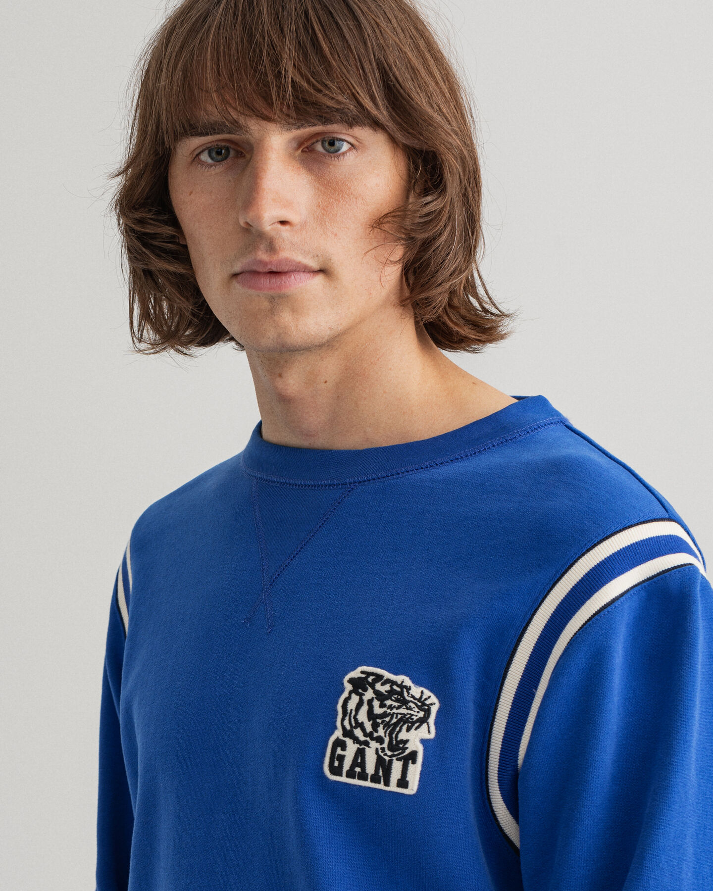 Felpa girocollo Tiger Badge