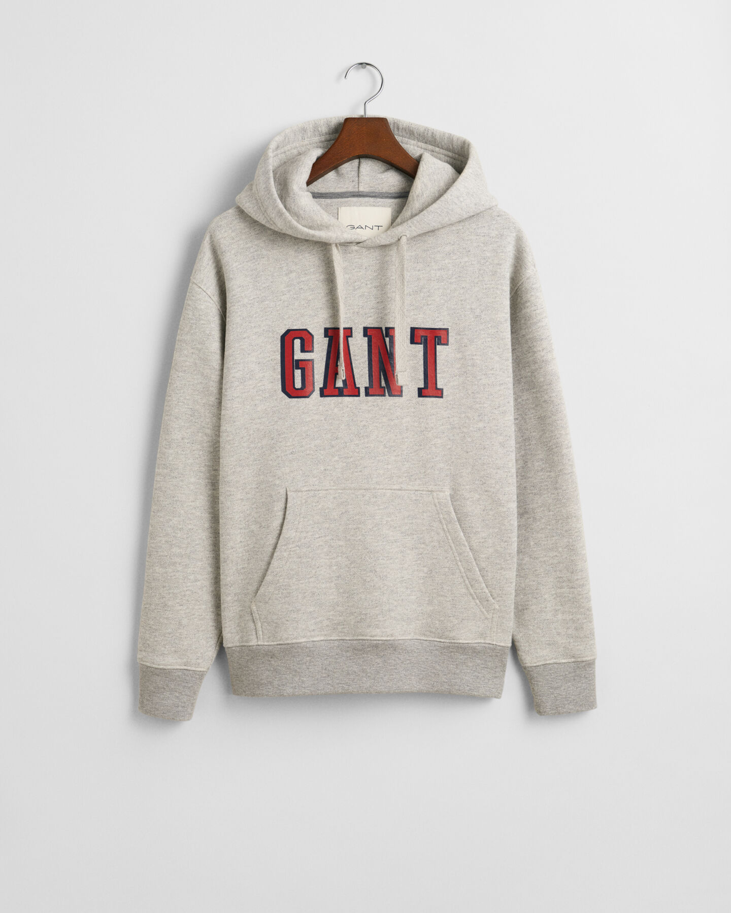 Felpa con cappuccio stampa Varsity