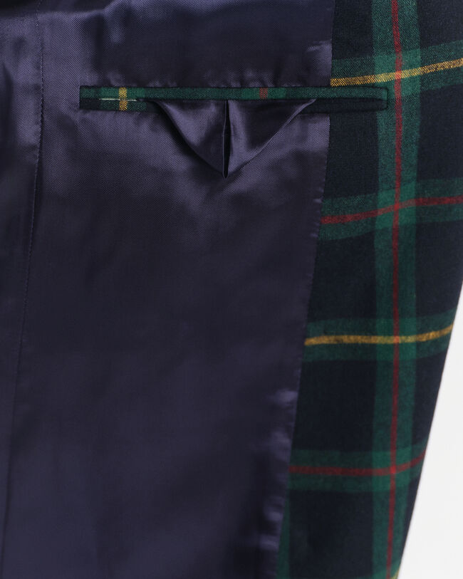 Blazer per abito a quadri regular fit