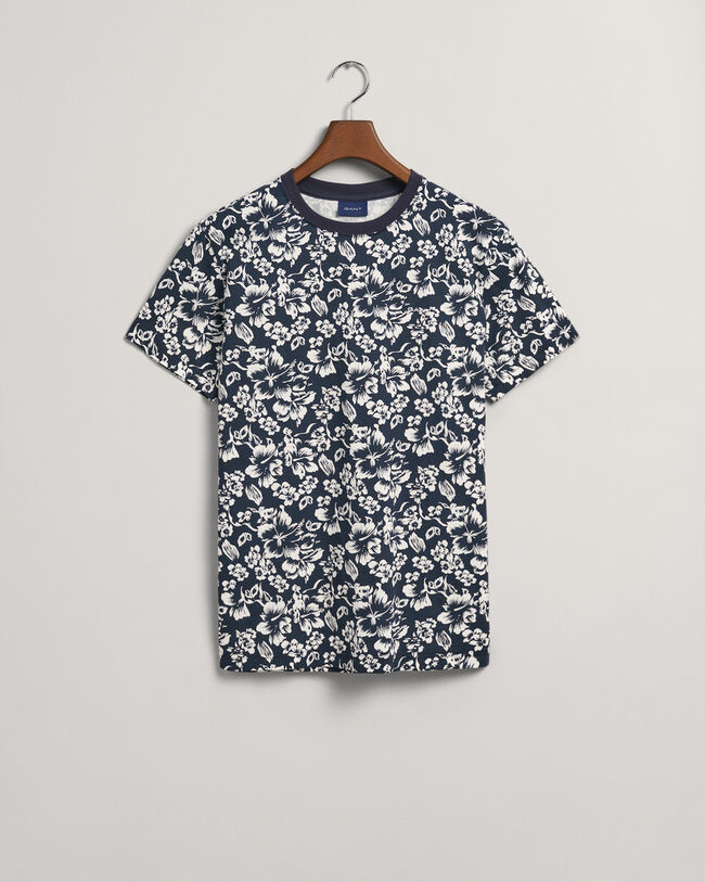 T-shirt con stampa a fiori