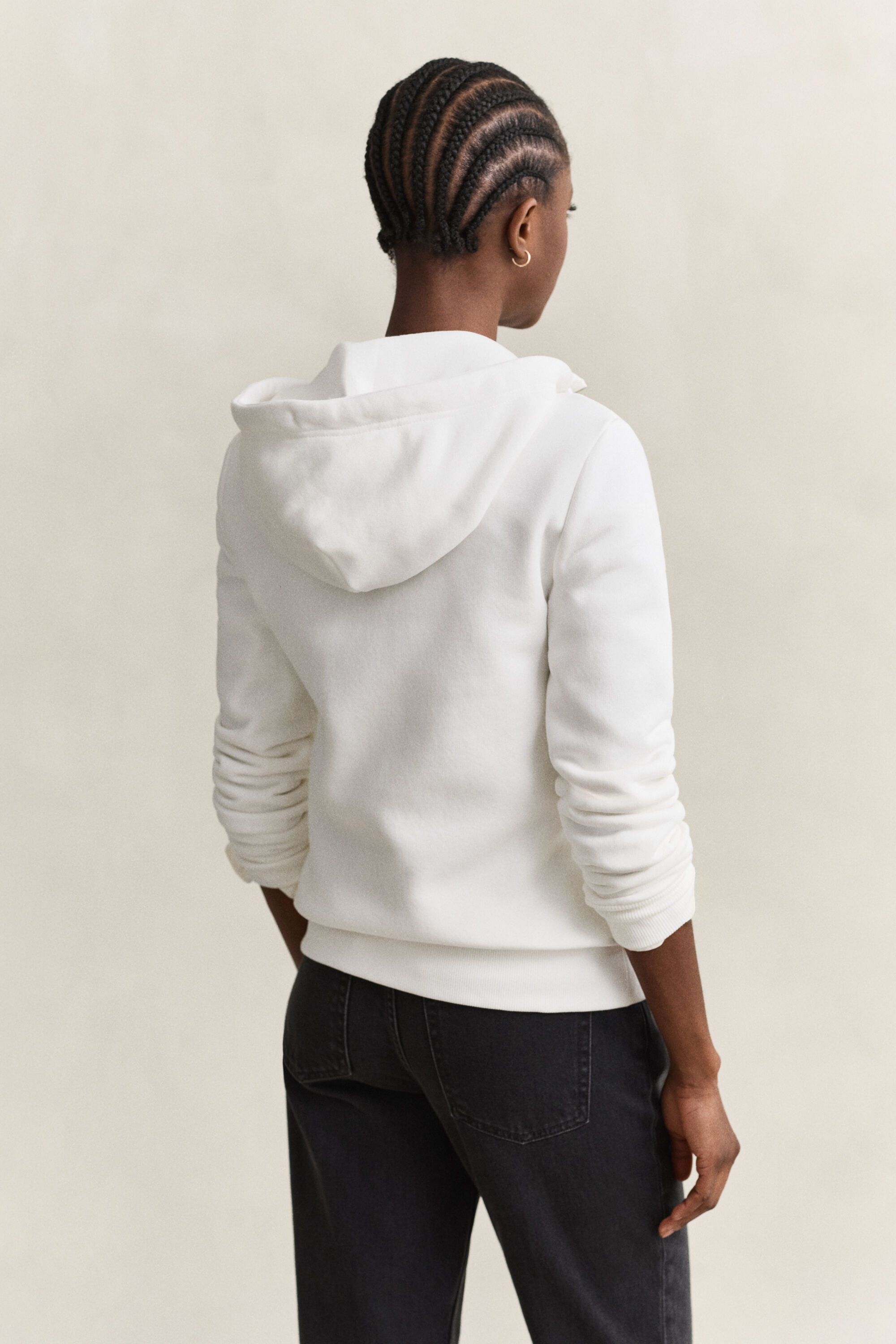 Felpa con zip e cappuccio Tonal Shield