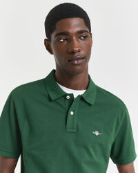 Polo Shield in piqué regular fit