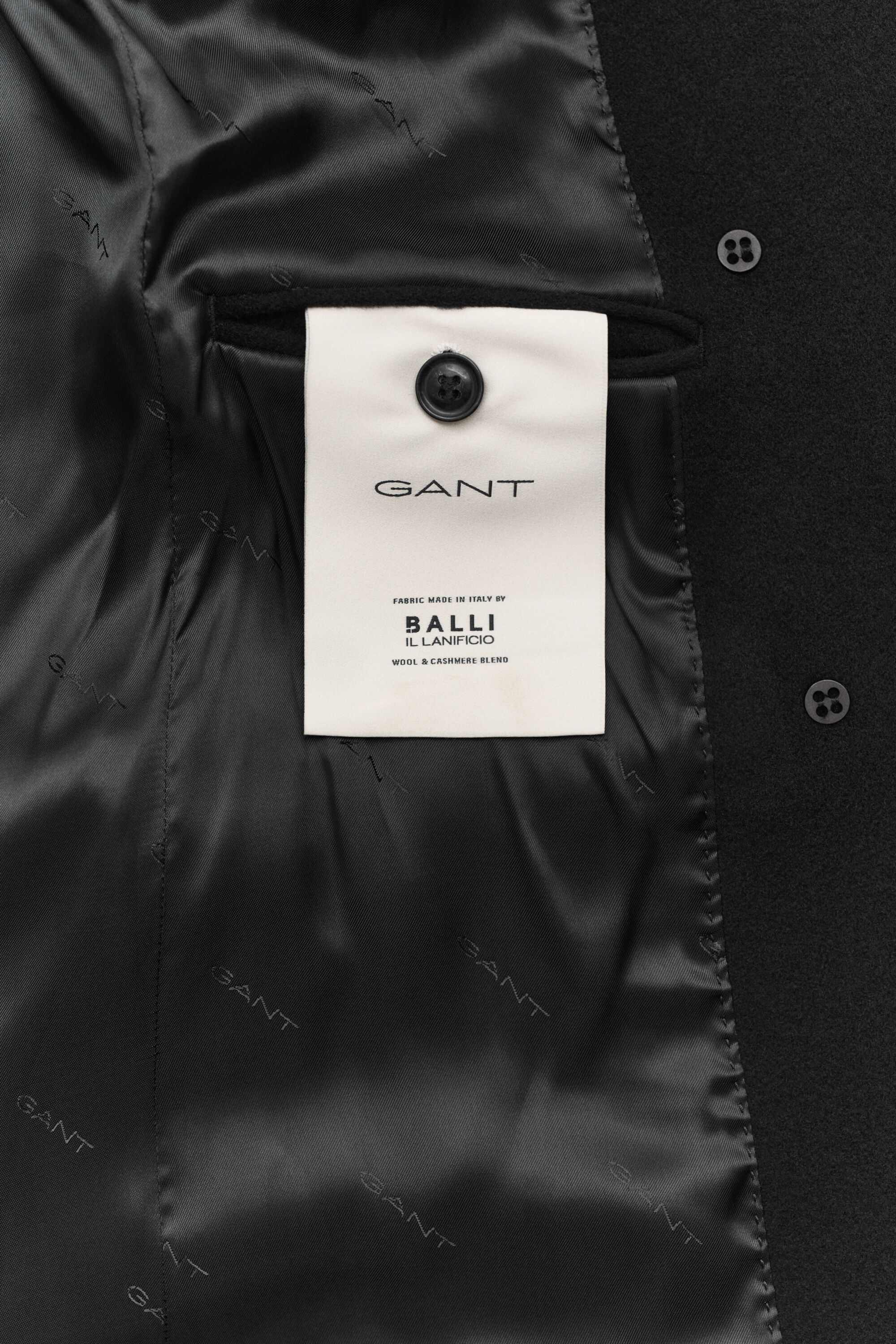 Cappotto in lana misto cashmere