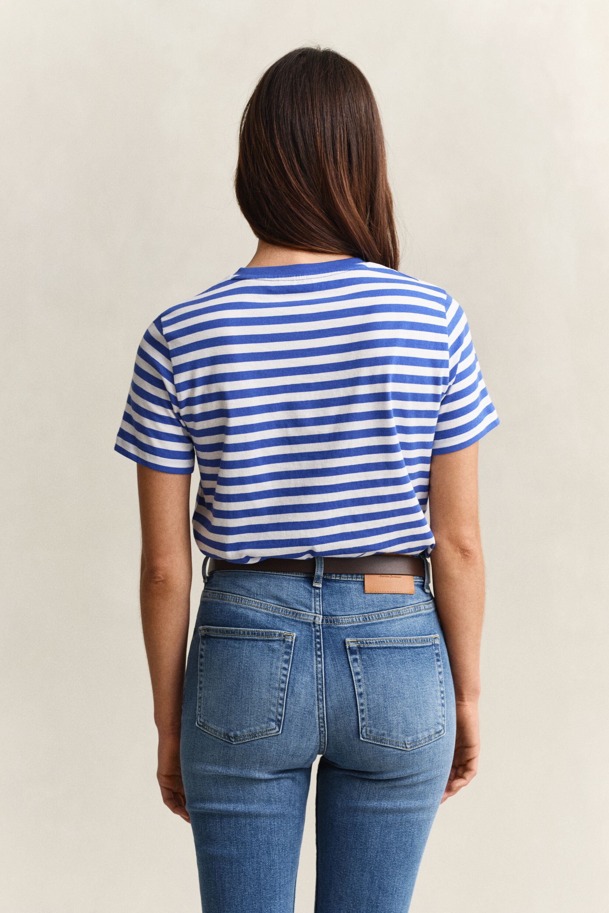 T-shirt Shield a righe