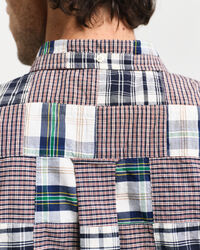 Camicia patchwork Remake relaxed fit