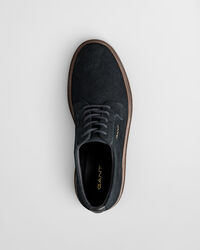 Scarpe Kinzoon basse con lacci in camoscio