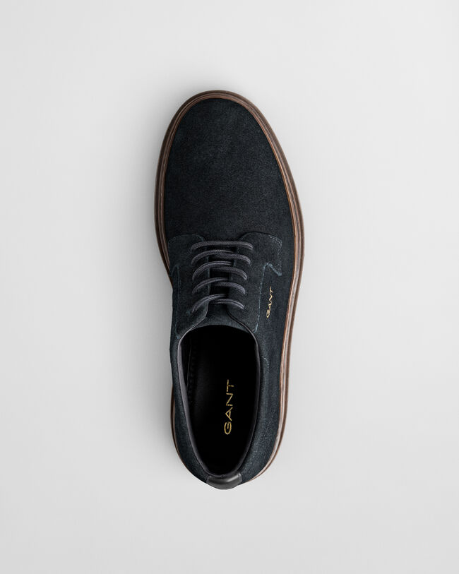 Scarpe Kinzoon basse con lacci in camoscio