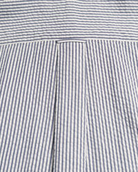 Camicia a maniche corte in seersucker regular fit